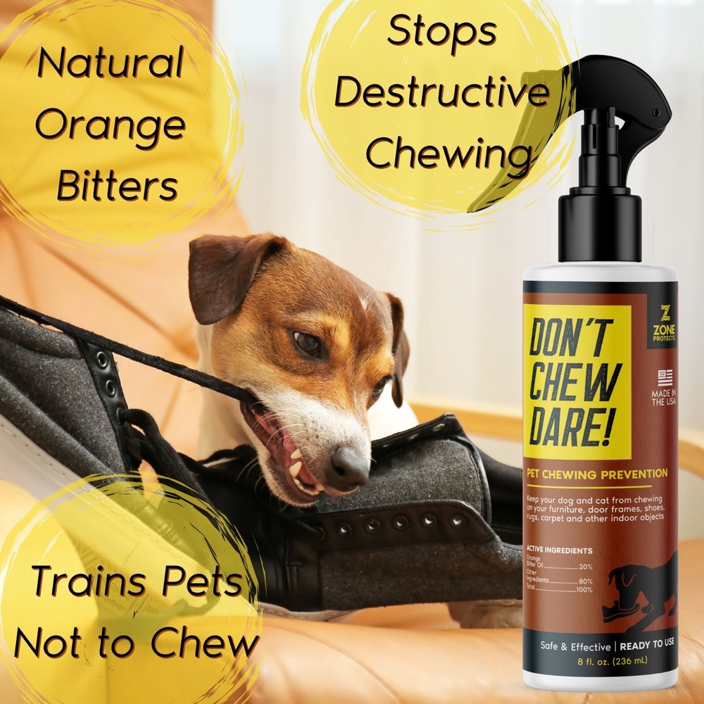 Zone Protects Bad Dog Training Bundle; Chewing and Digging Prevention, Chew Bone