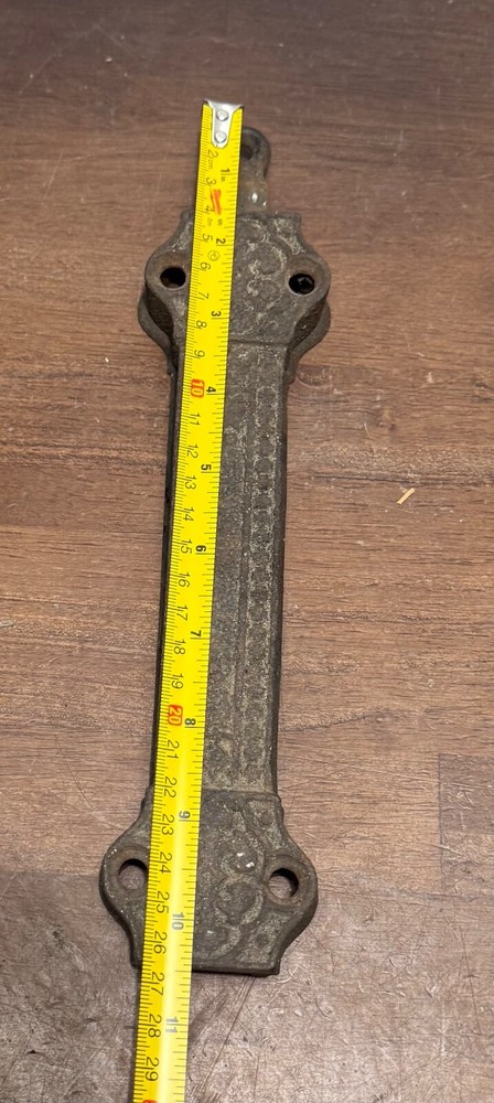 Antique Cast Iron Pull Chain Door Lock
