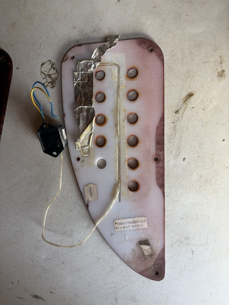 SEA RAY DASH PANELS