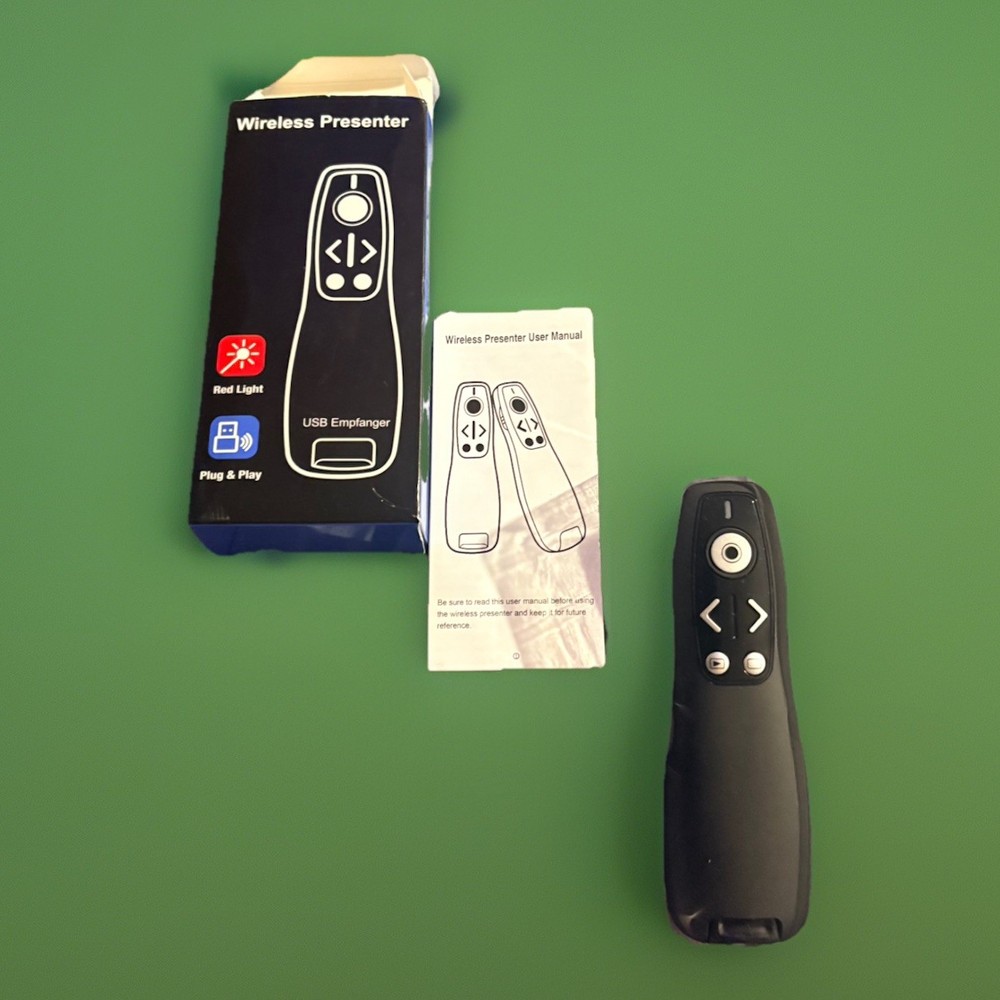 Wireless Presenter,Presentation Remote Control E600