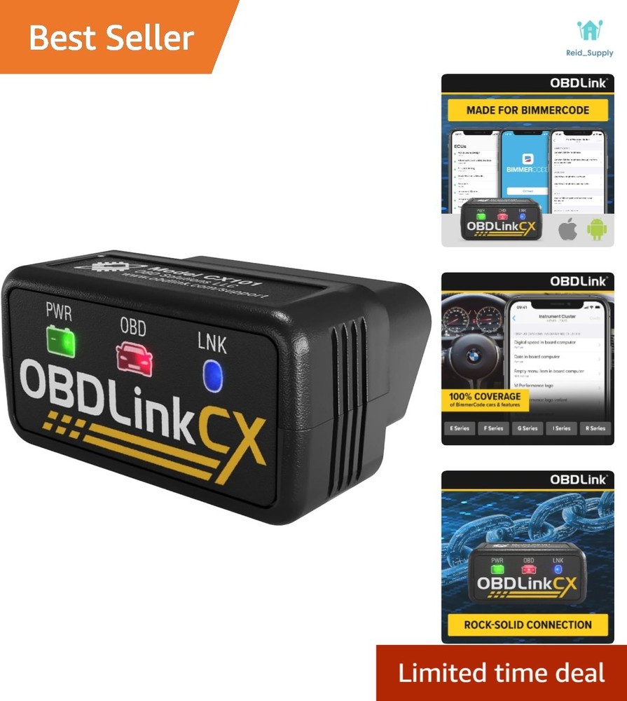 OBDLink CX Bimmercode Bluetooth OBD2 Adapter BMW Mini iOS Android