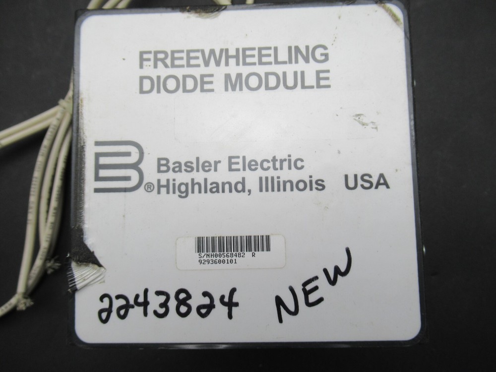 BASLER ELECTRIC FREEWHEELING DIODE MODULE 9293600101