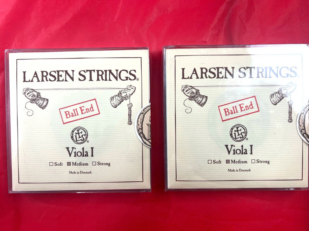 2  x 100% Authentic  Larsen Viola Strings Set