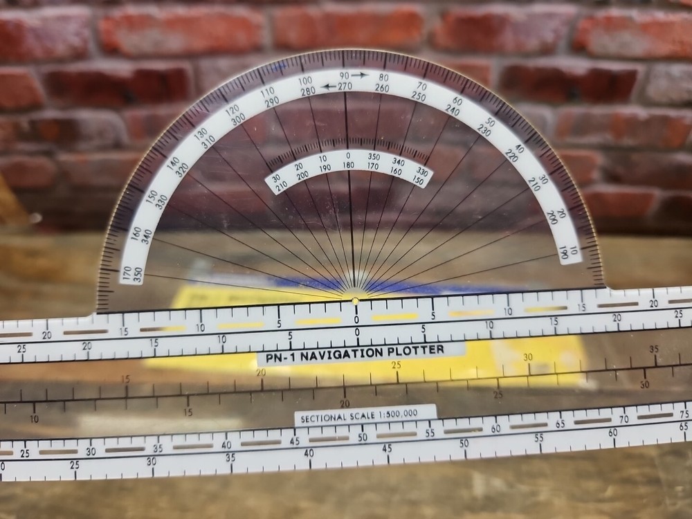 Jeppesen Sanderson, PN-1 Navigation Plotter, 1985 !!!