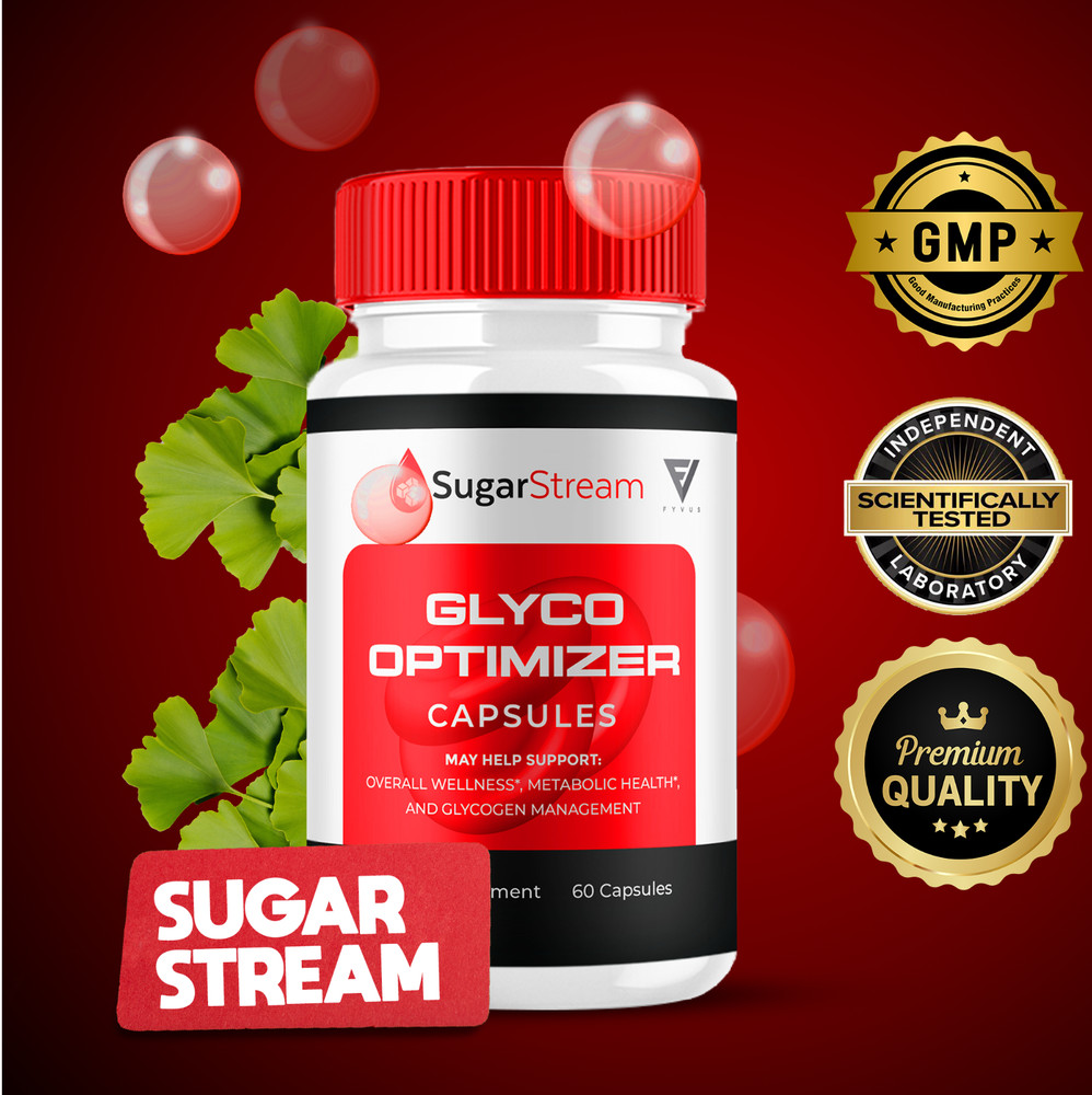 (3 Pack) Sugar Stream Glyco Optimizer Capsules SugarStream Pills (180 Capsules)