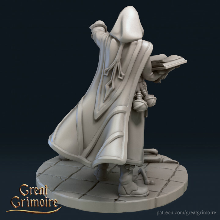 Necromancer Miniature | D&D DnD |