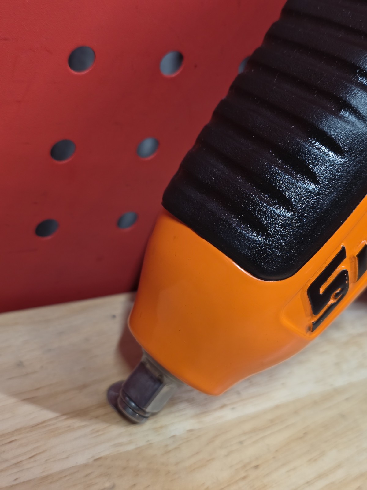 Snap-on Tools MG325 3/8" Drive Air Pneumatic Impact Wrench ORANGE With Boot Nice