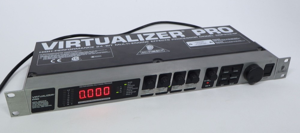 Behringer Virtualizer Pro DSP2024P High-Performance 24-bit Multi-Engine Effects