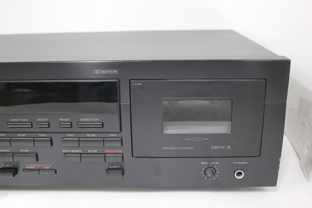 Yamaha K-902 Stereo Double Cassette Deck Tape Player