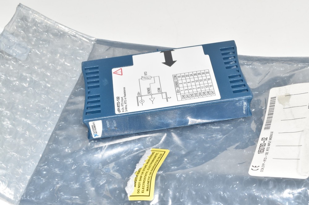NATIONAL INSTRUMENTS CFP-RTD-122 RTD TEMPERATURE MODULE - NEW? (VSP59)