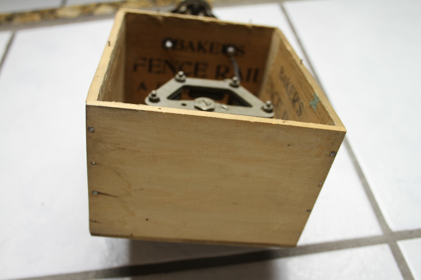 Homemade Absortion Wavemeter w/ Bakelite Dial and wooden box