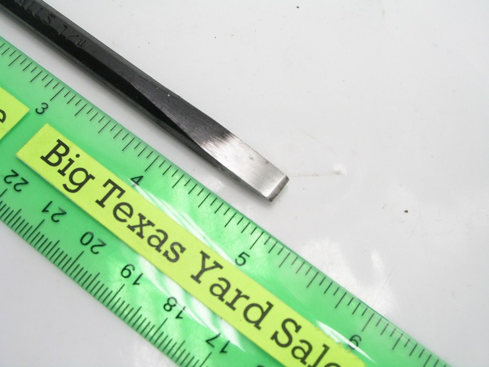 1/4" Flat Cold Chisel Miller Falls
