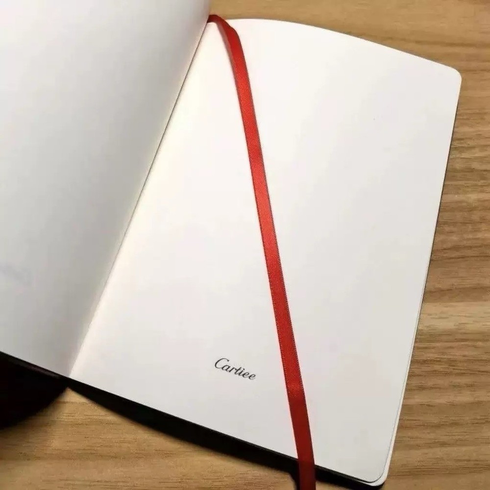 Cartier Classic Red Diary Notebook