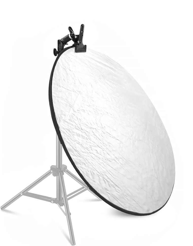 Multiblitz Collapsable Photography White Reflector Diffuser 36" with Case