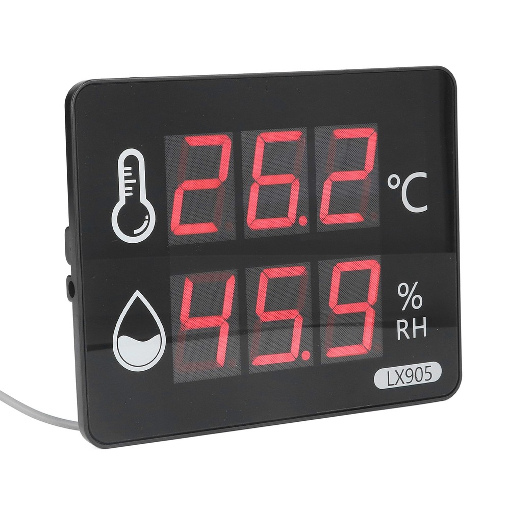 LED Digital Temperature Humidity Sensor For Home Workshop Factory Popular