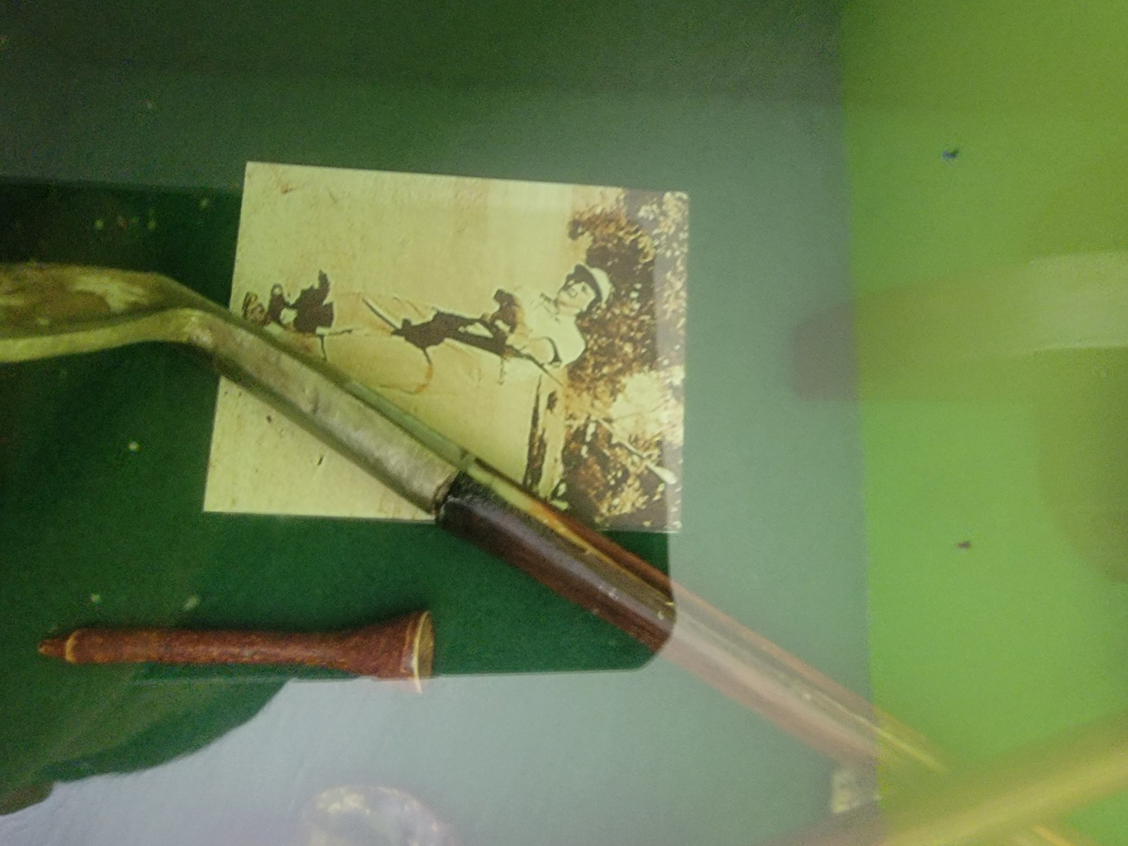 Decorative Vintage History of Golf Wall Display in Wooden Shadow Box Large 20x13