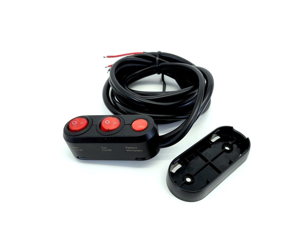 Controller & Extension Cable 1.5m 5ft For RVL SlimLine or FleetMax LED Lightbars