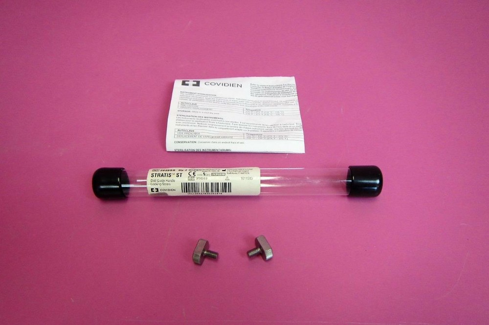 Scandius Covidien Stratis ST Drill Guide Handle Locking Screw (2) REF 2059SS