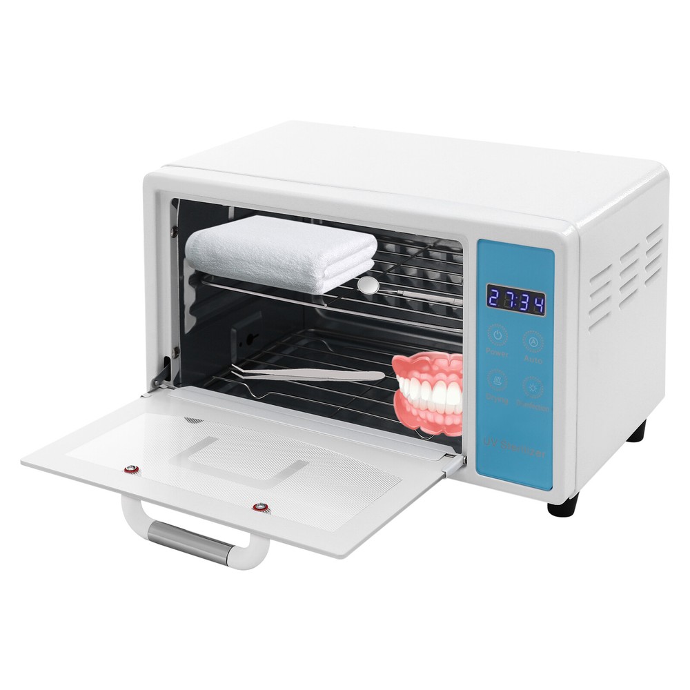 160W Multi-Functional Tabletop Nail Tool Sterilizer Drying Box Nail Cleaner Box