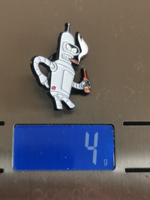 FUTURAMA BENDER FRY PLANET EXPRESS pin Badge Patch New High Quality