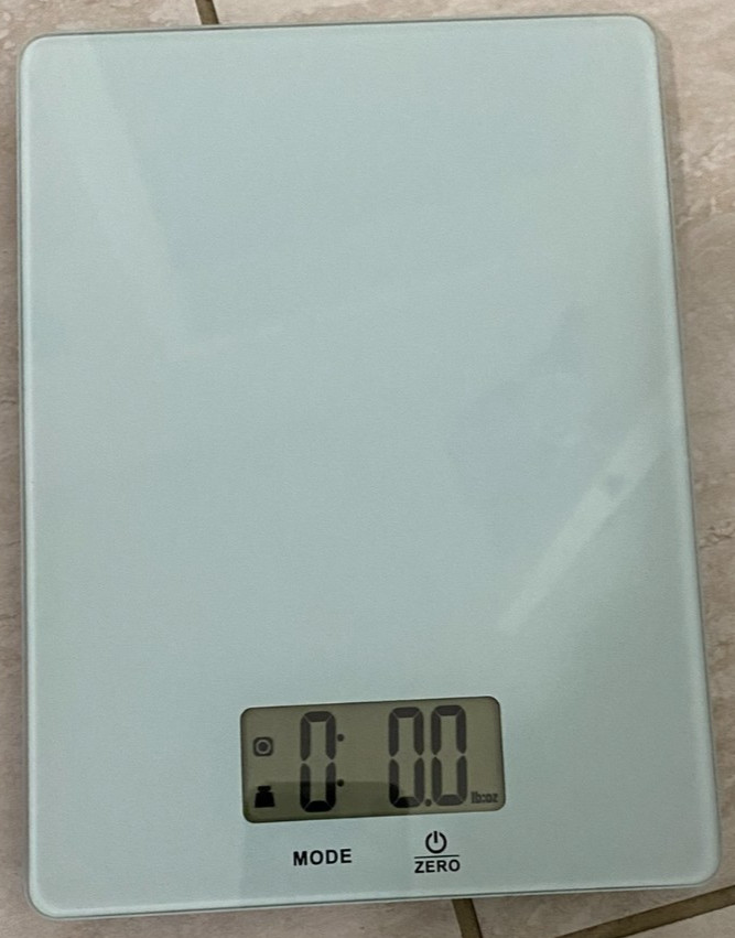 digital kitchen food scale