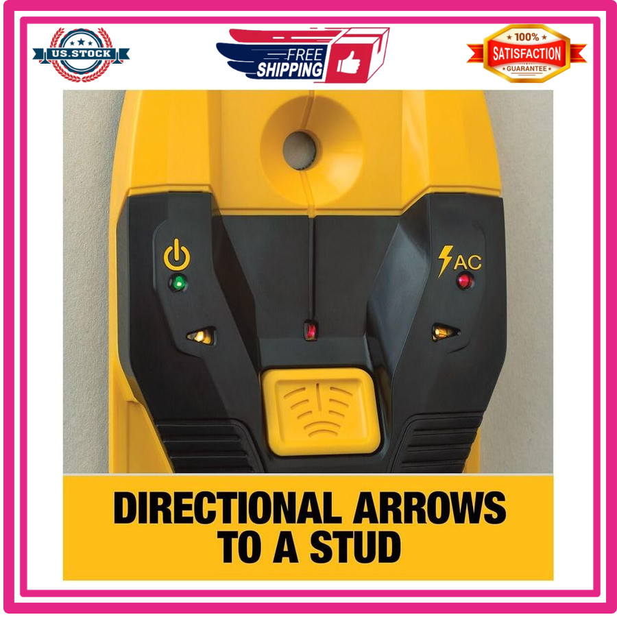 Stud Finder, 3/4”, Locate Framing Studs Efficiently with LED Arrows, Idea