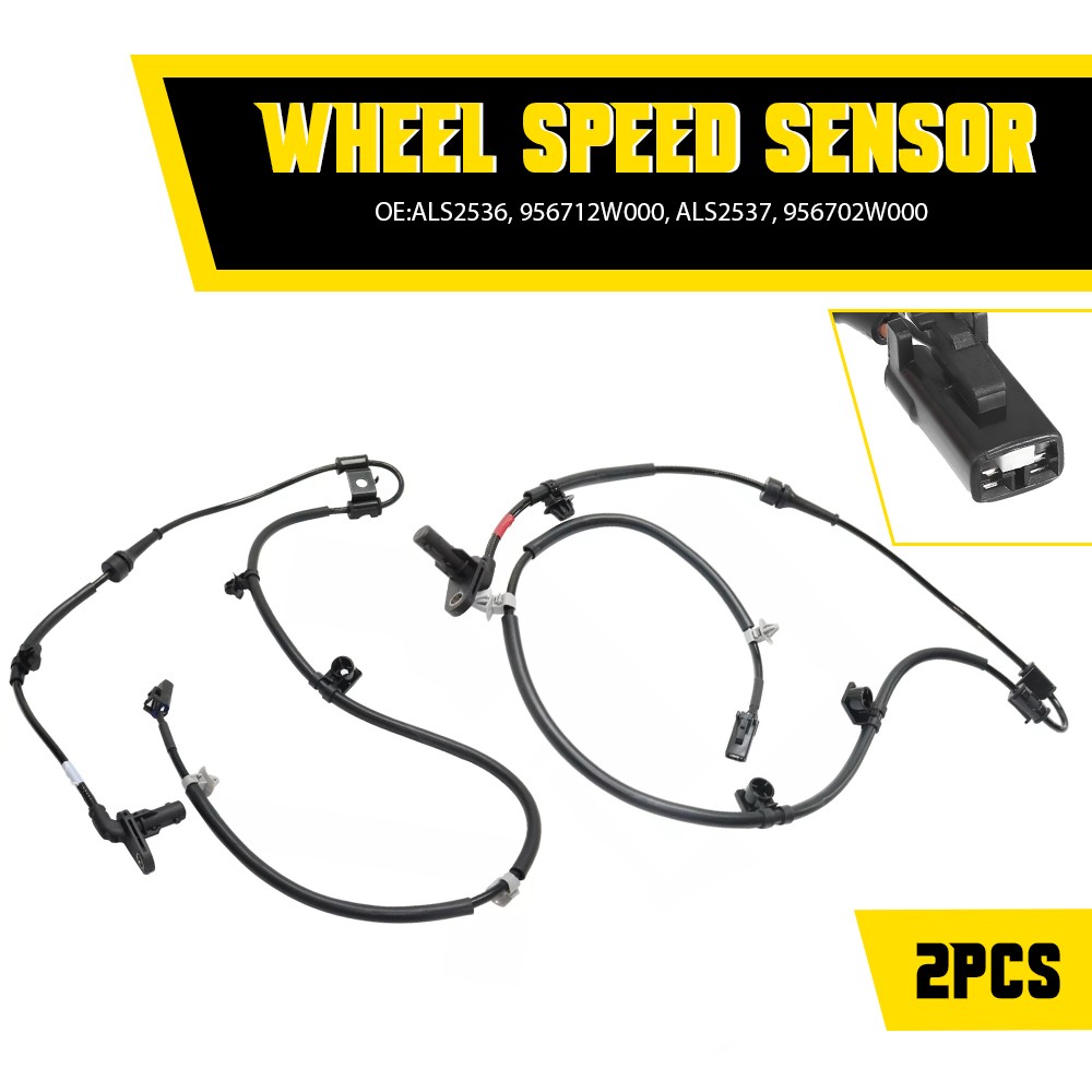 2pcs ABS Wheel Speed Sensor Front Right & Left Side For Kia Sorento 2013-2014