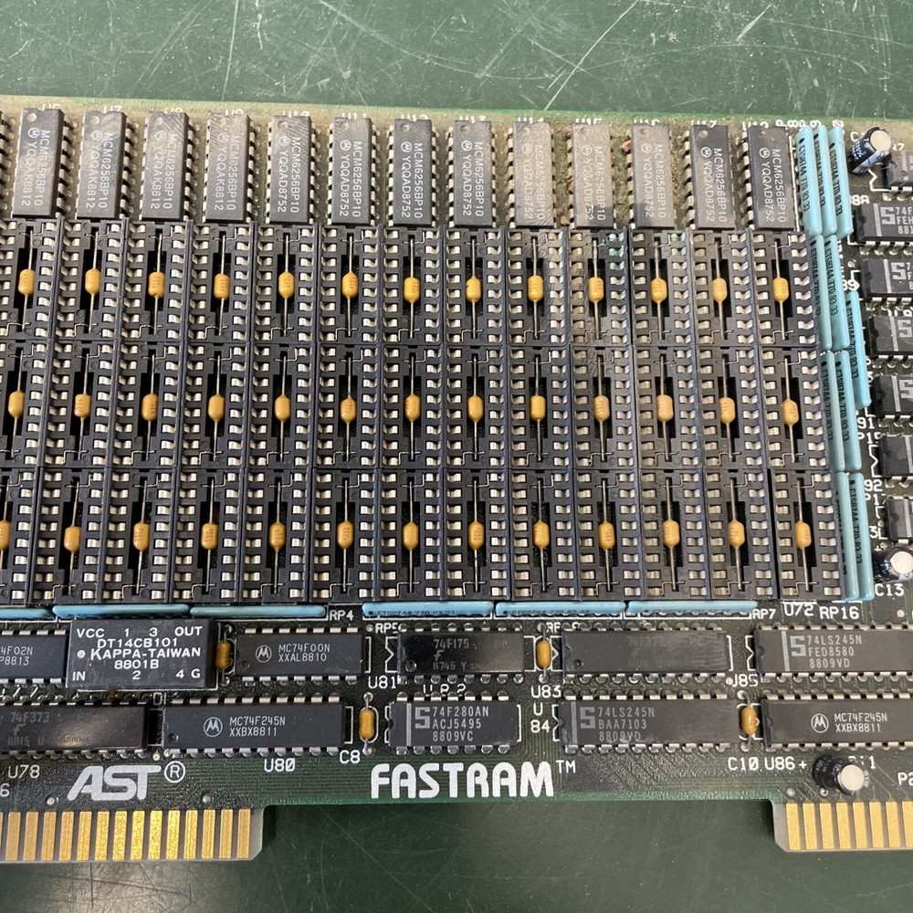 Vinatge AST FastRam Card Untested