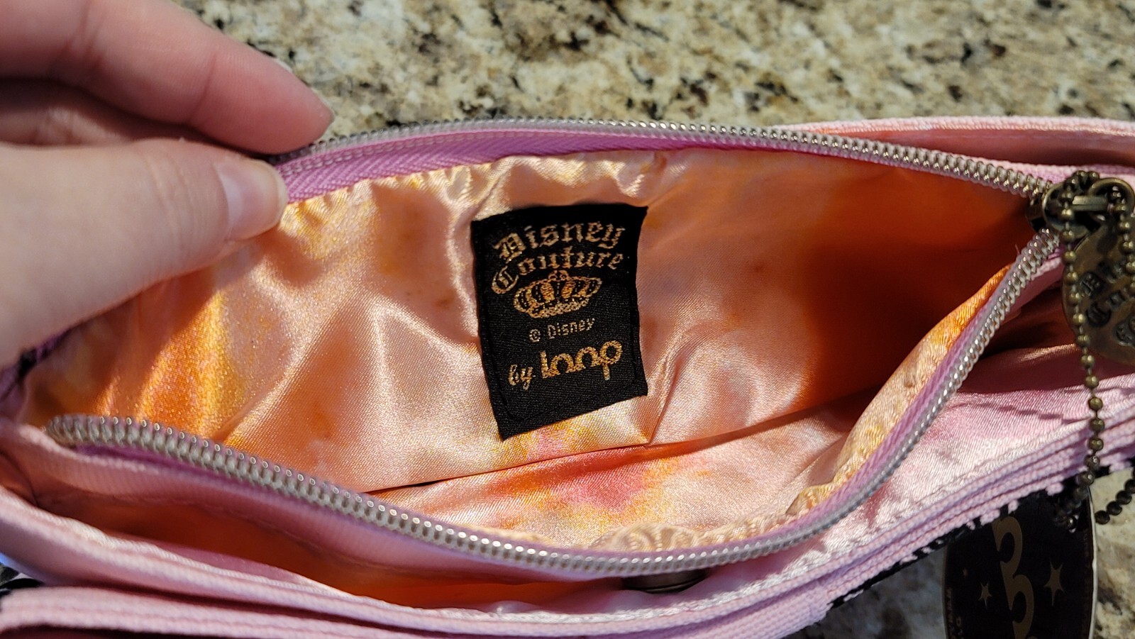 Disney Parks Disney Couture Snow White Clutch Wallet Purse Makeup Bag By Loop