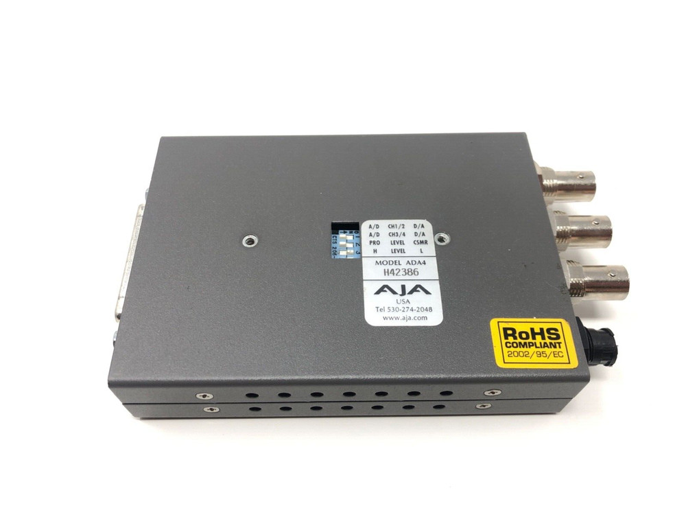 AJA ADA4 4Channel Bidirectional Audio Converter