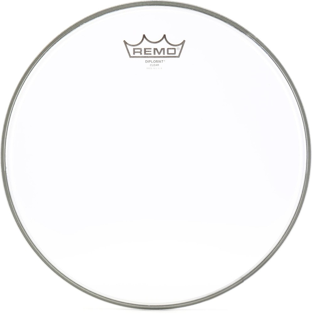 Remo Diplomat Clear Drumhead - 12 inch (5-pack) Bundle