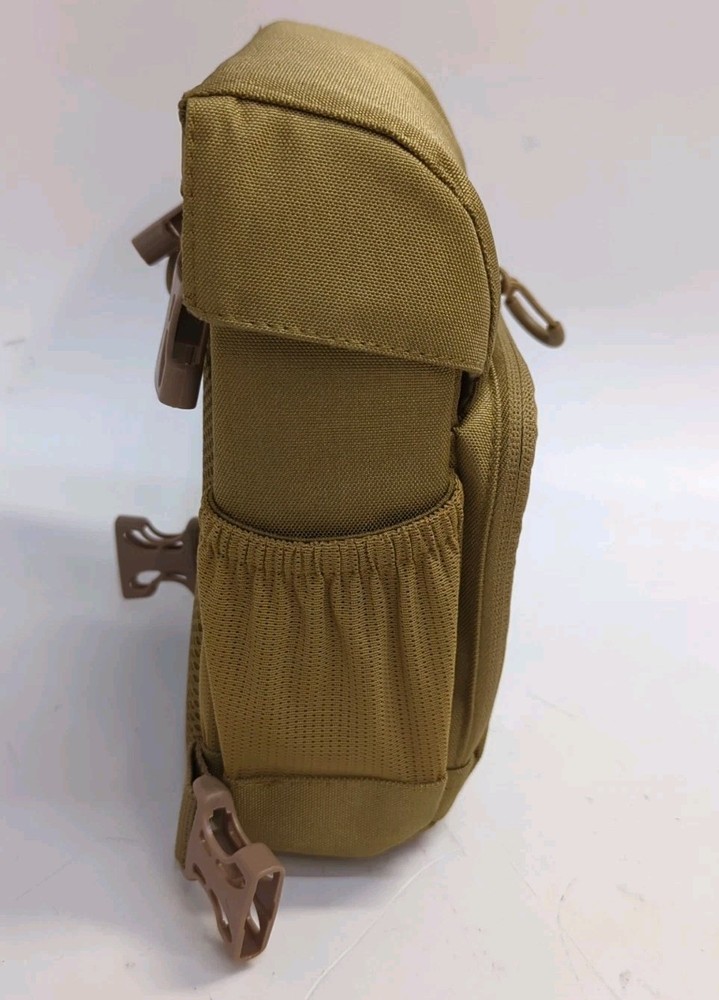 Boundless Performance Binocular Harness with Rangefinder Pouch Coyote Brown