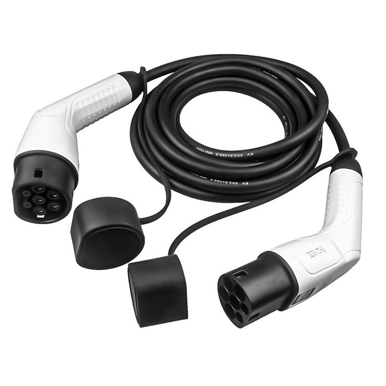 TYPE 2-TYPE 2 Fast Charging EV Cable / 32A / 3 Phase / 5M Length / 22kW