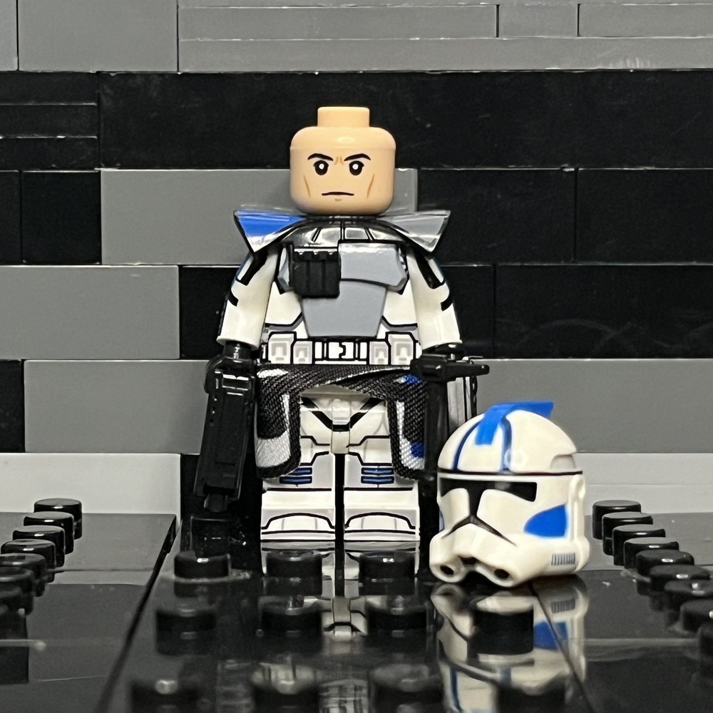 Arc Trooper Echo Lego Star Wars Minifigure (Custom Printed)