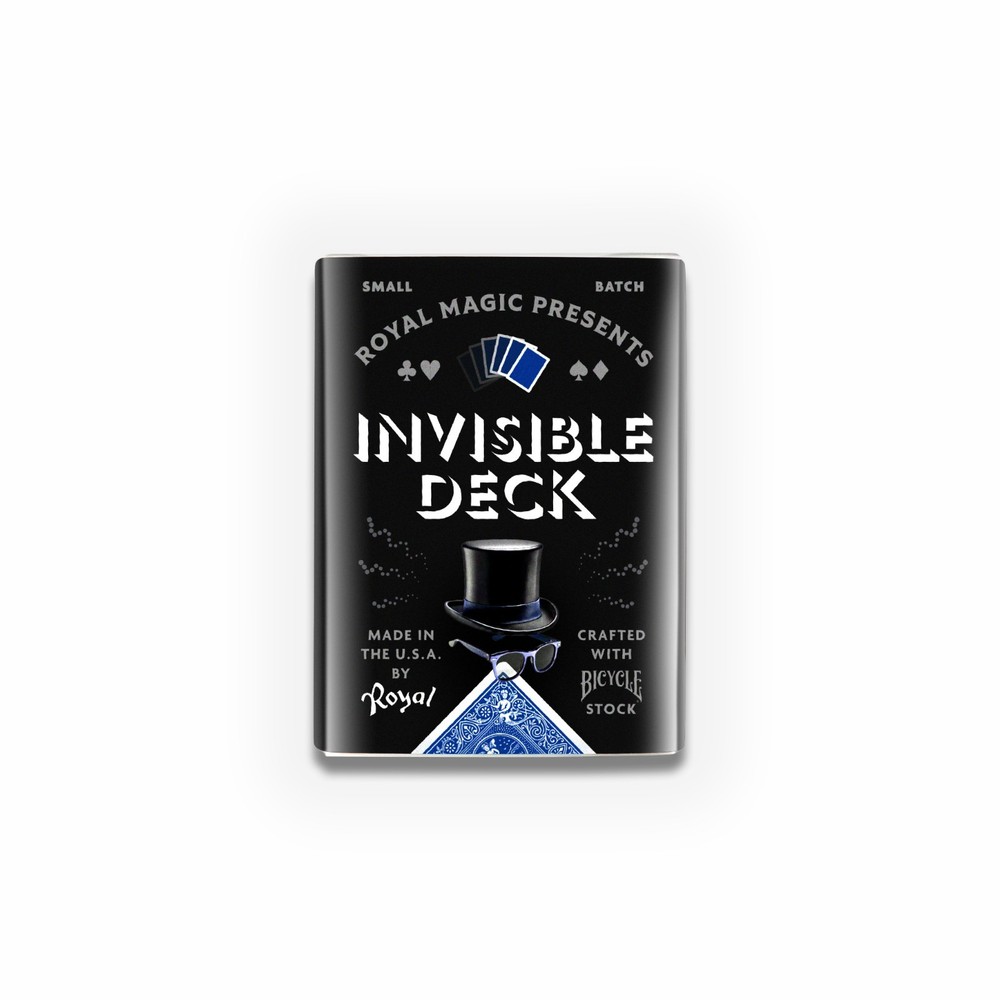 Invisible Deck Magic Trick Bicycle Playing Cards with Instruction Guide