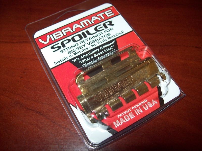 NEW - Vibramate SR-1G String Spoiler For Bigsby - GOLD