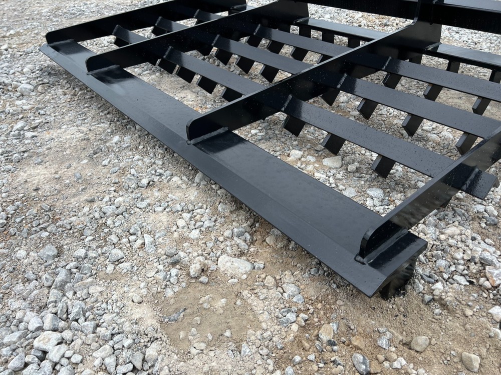 72″ Land Plane Grading Leveler with Scarifier Teeth Fits Skid Steer Loader