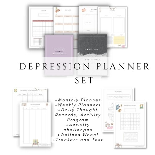 Mental Health Planner Set