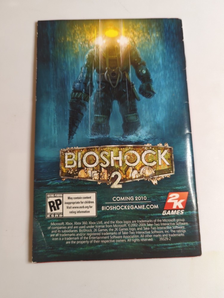 Borderlands Xbox 360 Manual ONLY