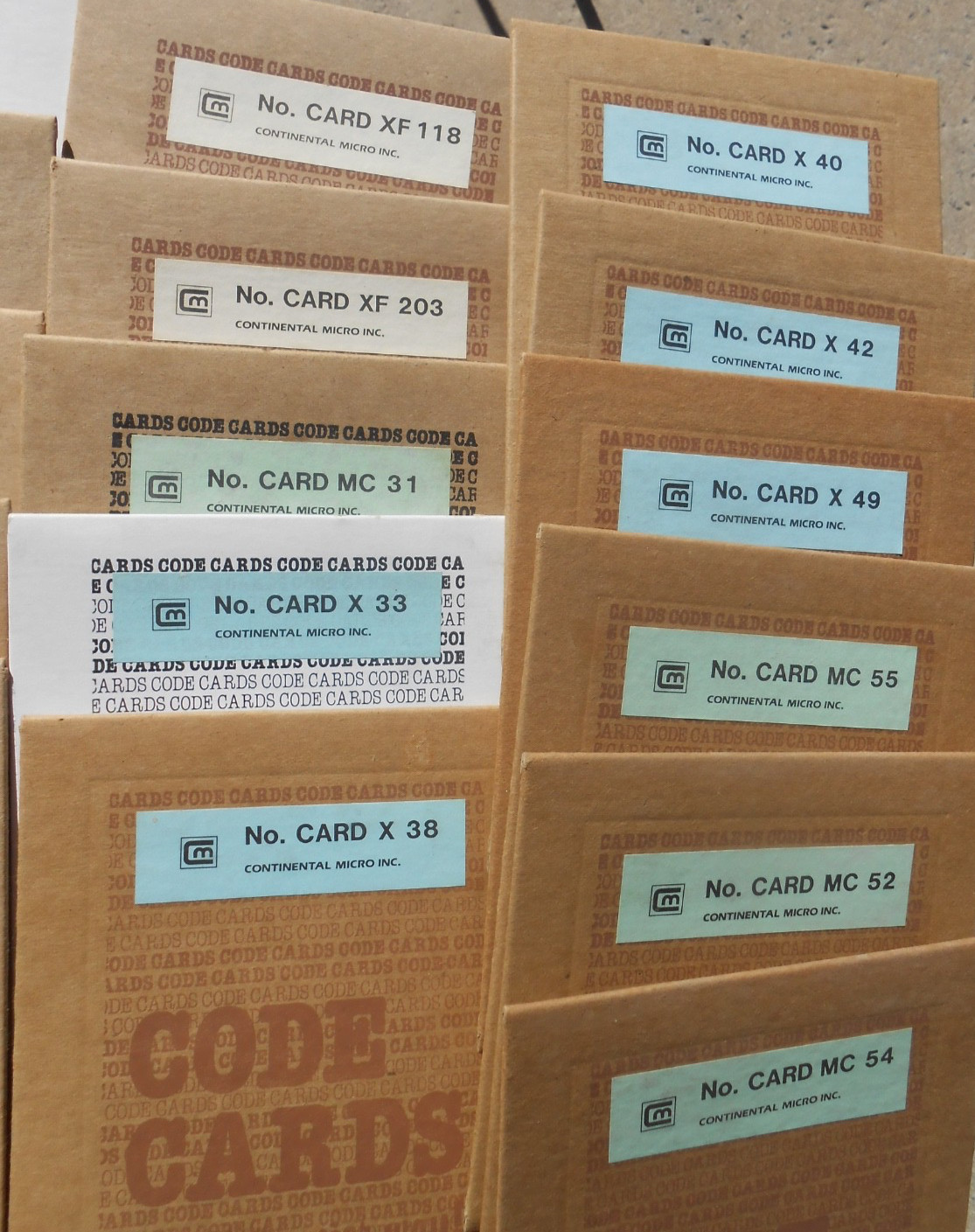 21 HPC new in sealed factory packages CODE CARD HPC machine Locksmith