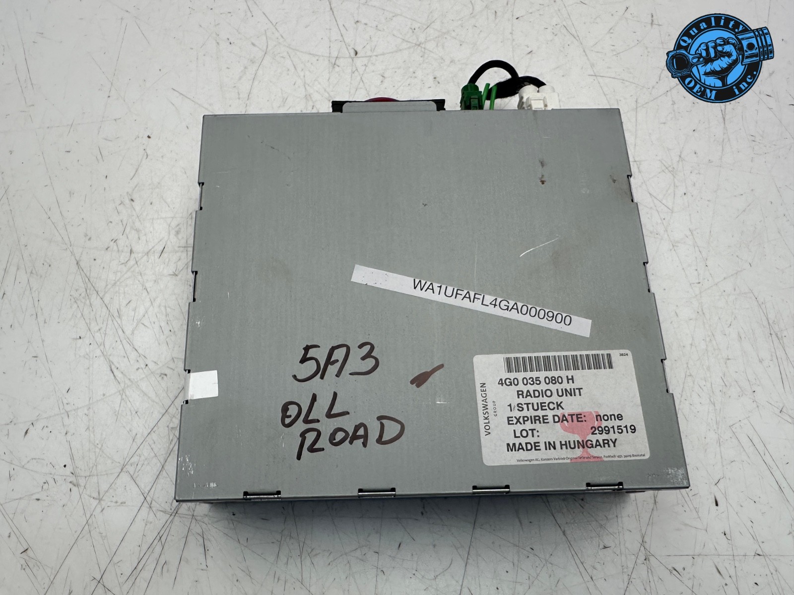 2013-2017 AUDI A4 A6 A7 Q3 S4 S6 S7 ALLROAD RADIO RECEIVER MODULE OEM 4G0035080H