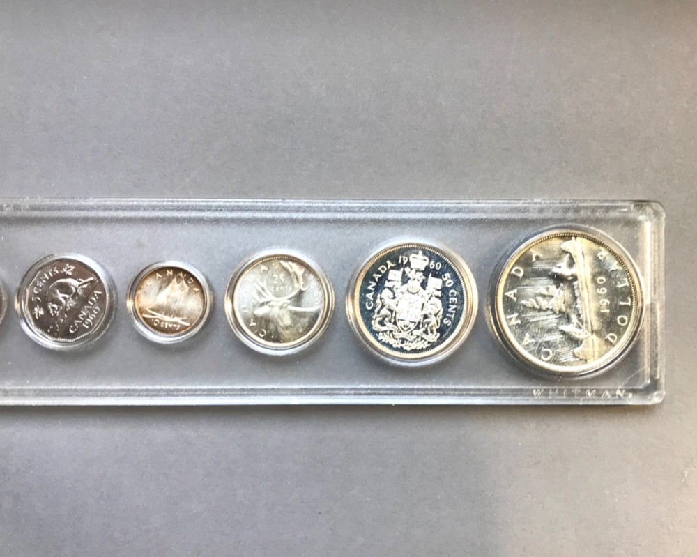 1960 Canada BU Silver Mint Set