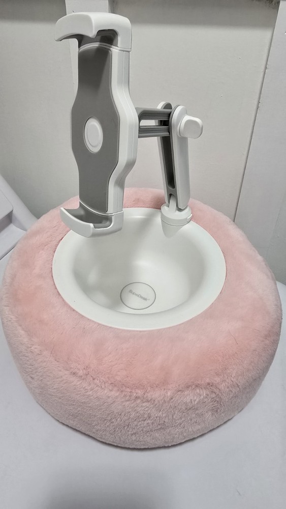 Tablet Stand Pillow, Compatible with 4.7"-13" Phone/Tablet, iPad, iPhone, Pink