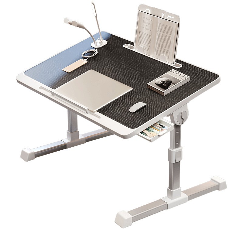 Laptop Bed Table, Height & Angle Adjustable Sturdy Laptop Desk for Bed, sofa
