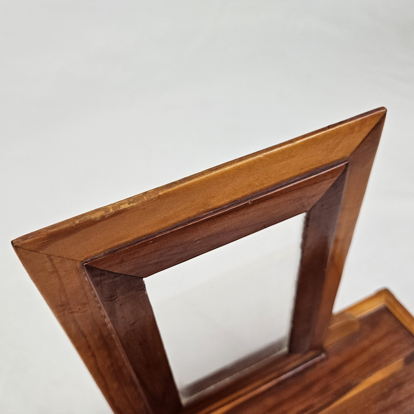 Vintage Salesman Sample Dresser Jewelry Box Mid-Century Cedar Wood Doll Size