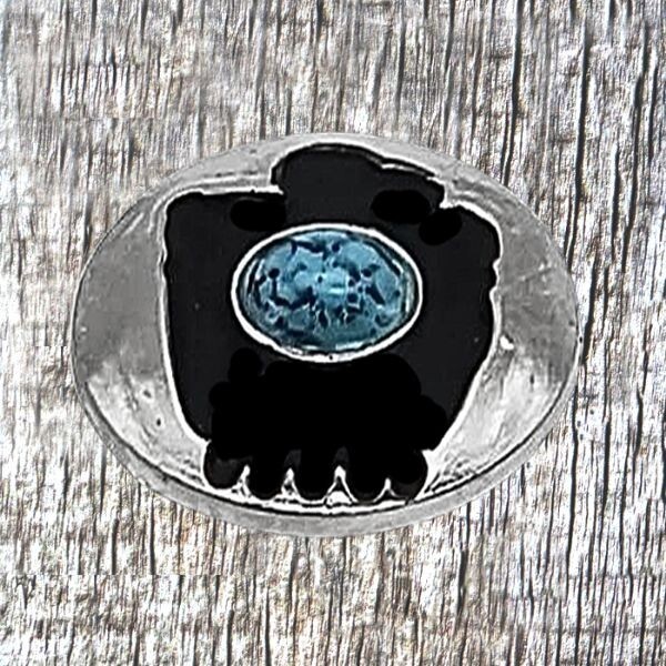 Mini Thunderbird Turquoise Concho CON412-F