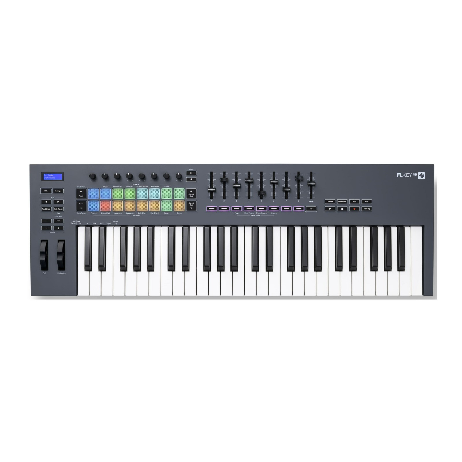 Novation FLkey 49Key MIDI Keyboard Controller for FL Studio Custom Modes PRO