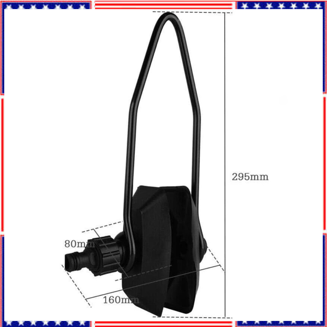 Universal Rectangular Outboard Motor Flusher Ear Muff, New