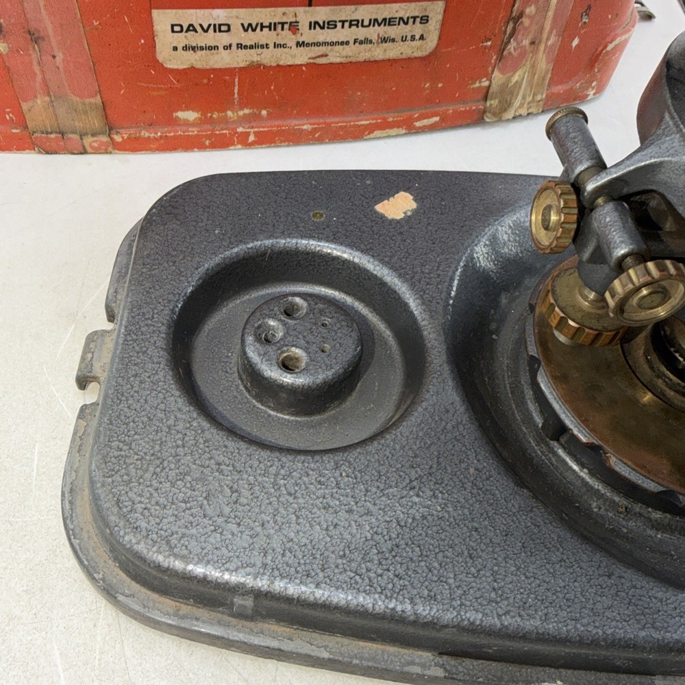 David White Instruments Model 8306 Transit Level Surveying Tool