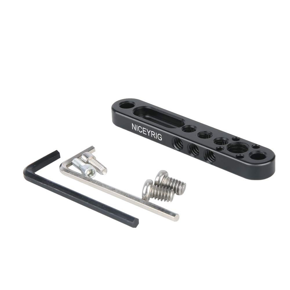 Multi-Functional Mounting Cheese Plate Bar with 1/4'' 3/8'' Threads